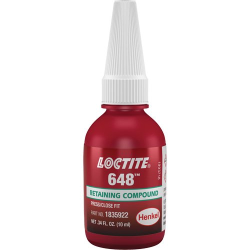 P&acirc;te de rattrapage de jeu  haute r&eacute;sistance &agrave; s&eacute;chage rapide 648, 10 ml, Bouteille, Vert Helyx Safety & Industrial Supplies