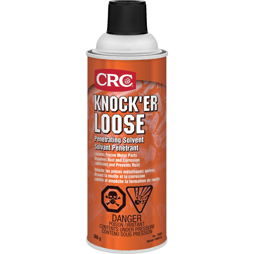 Solvant p&eacute;n&eacute;trant Knock'er Loose, Canette a&eacute;rosol, 16 oz Helyx Safety & Industrial Supplies