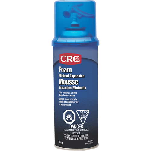 Minimal Expansion Foam Sealant, 12 oz., Aerosol Can Helyx Safety & Industrial Supplies