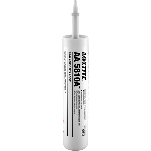 Agent d'&eacute;tanch&eacute;it&eacute; en polyacrylate pour joints de s&eacute;rie 5810A, Cartouche, Noir Helyx Safety & Industrial Supplies