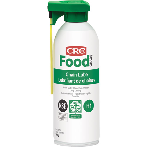Food Plant Chain Lube, Aerosol Can Helyx Safety & Industrial Supplies