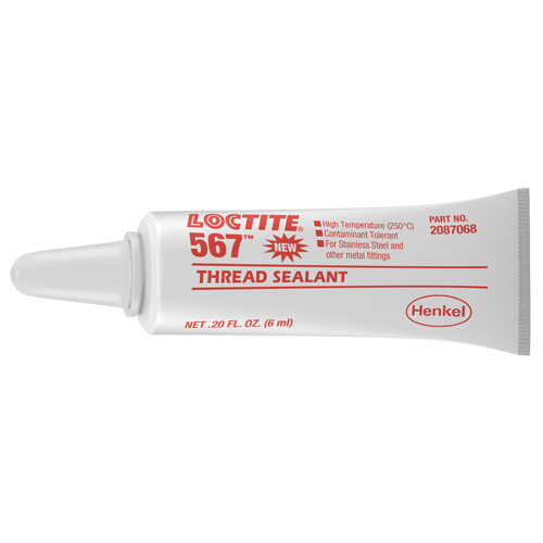 Scellant &agrave; filet haute temp&eacute;rature 567, Tube, 6 ml,  Helyx Safety & Industrial Supplies