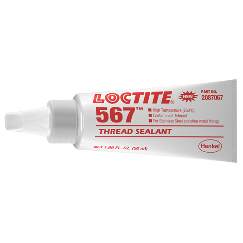 567 High Temperature Thread Sealant, Tube, 50 ml, -53.88° C - 204° C/-65° F - 400° F Helyx Safety & Industrial Supplies