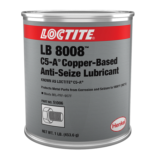 Loctite&reg; C5-A Copper Anti-Seize, 1 lbs., Can, 1800°F (982°C) Max Temp. Helyx Safety & Industrial Supplies