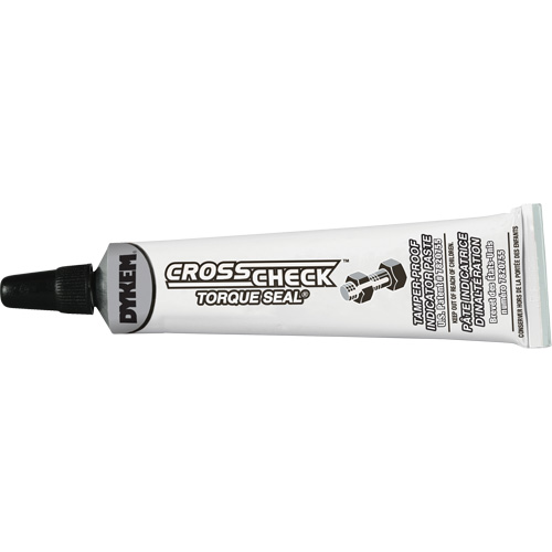 Cross Check Torque Seal&reg; Tamper-Proof Indicator Paste, 1 fl. oz., Tube, White Helyx Safety & Industrial Supplies