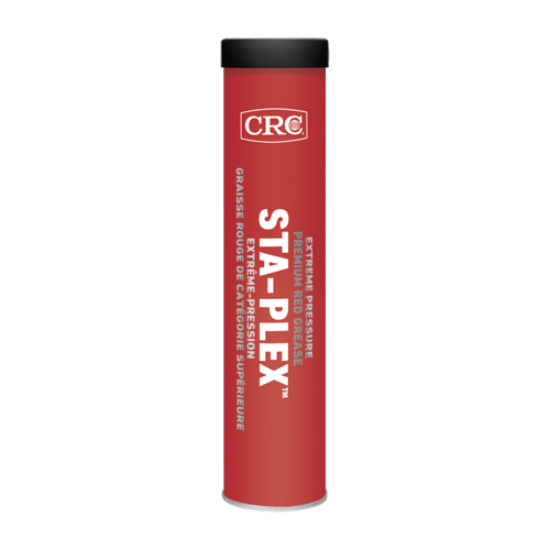 Sta-Plex Red Grease, 397 g, Cartridge Helyx Safety & Industrial Supplies