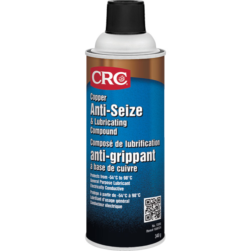 Copper Anti-Seize, 340 g, Aerosol Can, 1800°F (982.2°C) Max Temp. Helyx Safety & Industrial Supplies