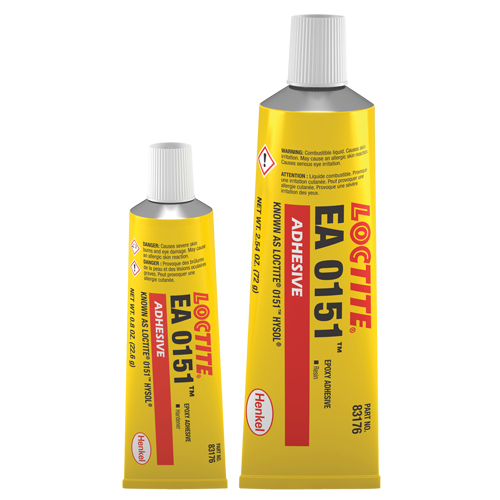 Adh&eacute;sif EA 0151, 3,3 oz., Trousse, Deux composants, Transparent Helyx Safety & Industrial Supplies