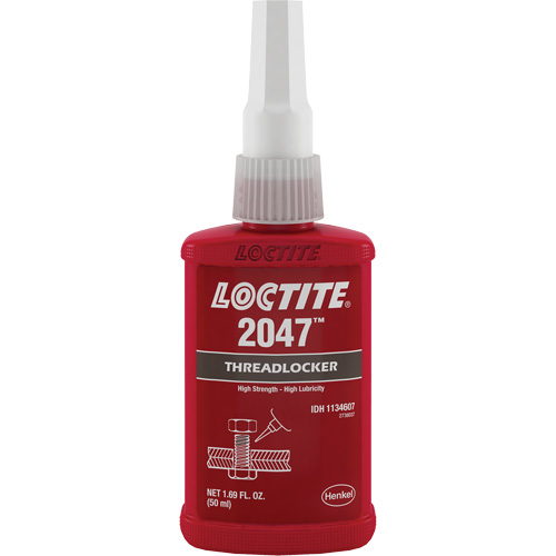 2047 Threadlocker, Black, High, 50 ml, Bottle Helyx Safety & Industrial Supplies