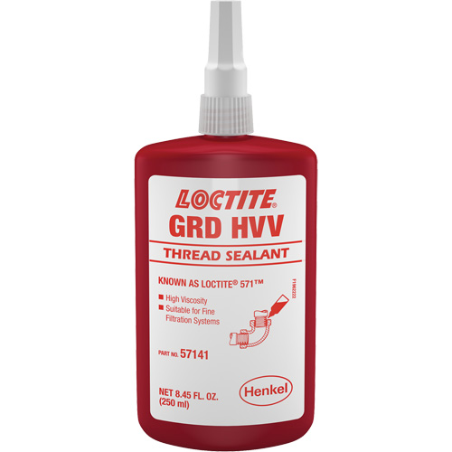 571 Thread Sealant, Bottle, 250 ml, -54° C - 149° C/-65° F - 300° F Helyx Safety & Industrial Supplies