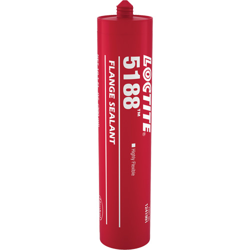5188 Flange Sealant, Cartridge, Red Helyx Safety & Industrial Supplies