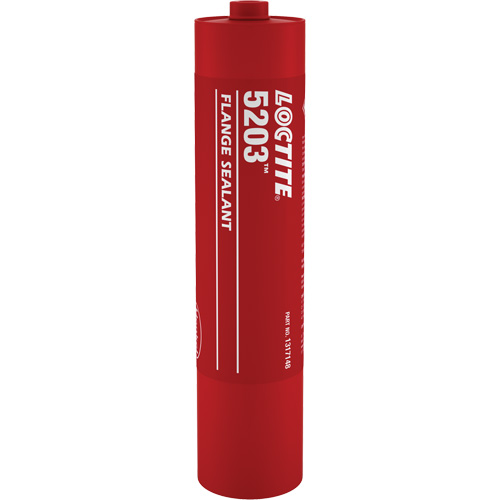5230 Flange Sealant, Cartridge, Red Helyx Safety & Industrial Supplies