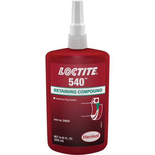 Loctite&reg; 540 Retaining Compound, 250 ml, Bottle, Blue Helyx Safety & Industrial Supplies