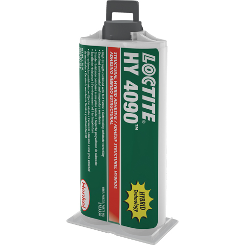 HY 4090 Structural Repair Hybrid Adhesive, Two-Part, Dual Cartridge, 50 g, Off-White Helyx Safety & Industrial Supplies
