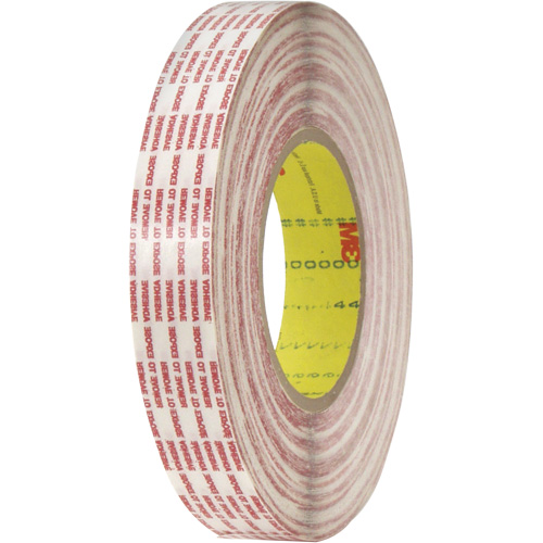 Ruban double face, Polypropyl&egrave;ne, 13 mm (1/2") la x 110 m (360') lo, 6 mils &eacute;pais Helyx Safety & Industrial Supplies