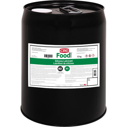 Lubrifiant &agrave; base de silicone pour les usines de transformation alimentaire, Seau Helyx Safety & Industrial Supplies
