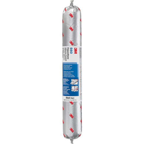 Polyurethane Adhesive Sealant 560, 600 ml, Black Helyx Safety & Industrial Supplies