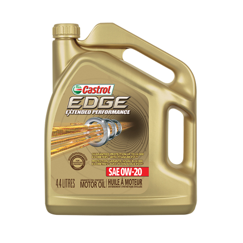 Huile &agrave; moteur 0W20 EP EDGE, 4,4 L, Cruche Helyx Safety & Industrial Supplies