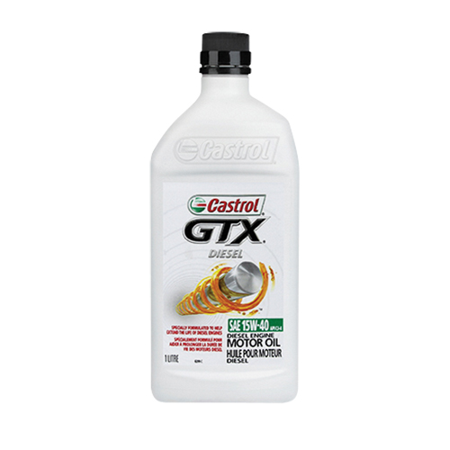 Huile pour moteur diesel 15W40 GTX, 1 L, Bouteille Helyx Safety & Industrial Supplies