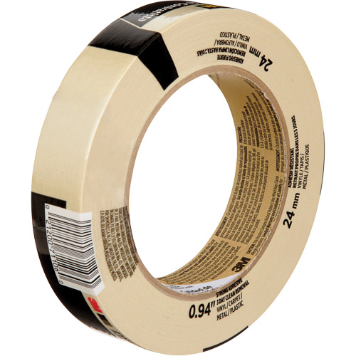 Scotch&reg; General Purpose Masking Tape 2020, 24 mm (1") x 55 m (180'), Tan Helyx Safety & Industrial Supplies