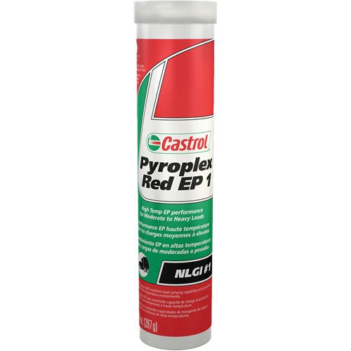 5125 Pyroplex&reg; Red #1, 400 g, Cartridge, 502°F (260°C) Max. Temperature Helyx Safety & Industrial Supplies