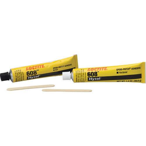 Hysol High-Strength Adhesive, 2.8 oz., Bottle, Two-Part, Clear Helyx Safety & Industrial Supplies