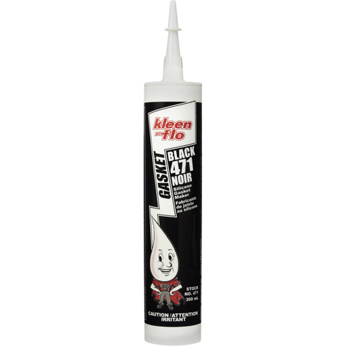Compos&eacute; &agrave; joints de silicone, Cartouche, Noir Helyx Safety & Industrial Supplies