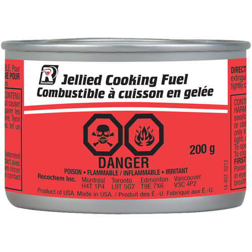 Carburant de cuisson en gel&eacute;e Helyx Safety & Industrial Supplies
