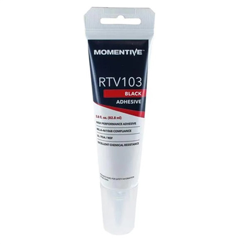 Momentive Silicone Sealant, Tube, Black Helyx Safety & Industrial Supplies