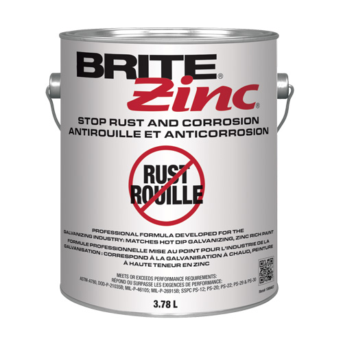 BRITE Zinc&reg; Corrosion Inhibitor, Gallon Helyx Safety & Industrial Supplies
