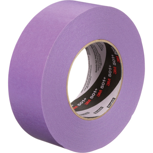 501+ Specialty High-Temperature Masking Tape, 36 mm (1-1/2") x 55 m (180'), Purple Helyx Safety & Industrial Supplies