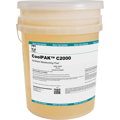 Liquide pour le travail des m&eacute;taux synth&eacute;tique CoolPAK, Seau Helyx Safety & Industrial Supplies
