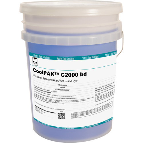 Liquide pour le travail des m&eacute;taux synth&eacute;tique CoolPAK, Seau Helyx Safety & Industrial Supplies