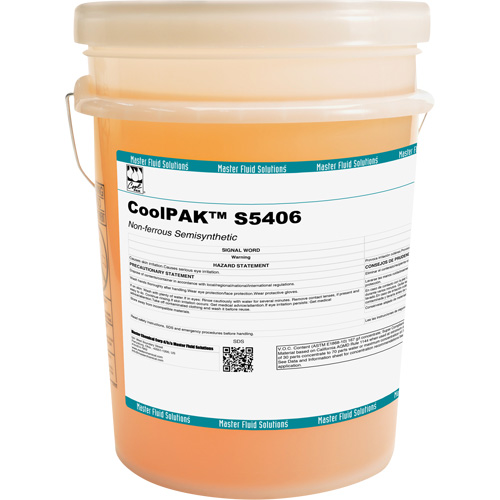 Huile pour le travail des m&eacute;taux semi-synth&eacute;tique pour gros travaux CoolPAK, Seau Helyx Safety & Industrial Supplies