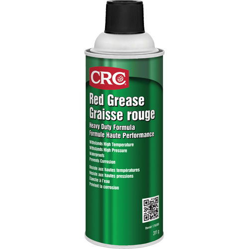 Graisse rouge, 297 g, Canette a&eacute;rosol Helyx Safety & Industrial Supplies