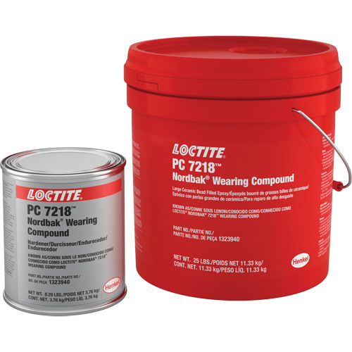 Compos&eacute; anti-usure 7218, 25 lb, Seau, Deux composants, Gris Helyx Safety & Industrial Supplies
