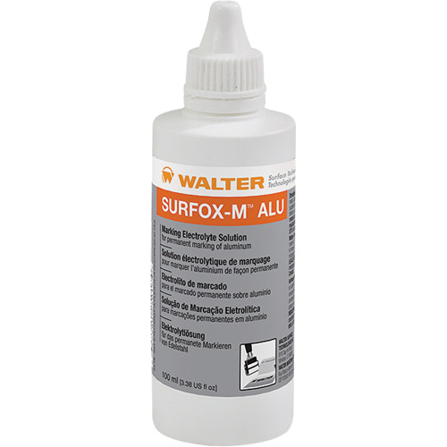 Solution &eacute;lectrolytique de marquage sur l'aluminium Surfox-M Helyx Safety & Industrial Supplies