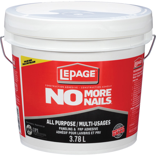 Adh&eacute;sif de construction multi-usages No More Nails Helyx Safety & Industrial Supplies