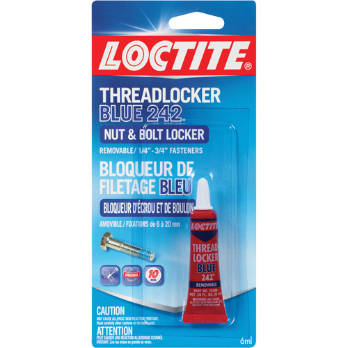Compos&eacute; de blocage 242, Bleu, Moyen, 6 ml, Tube Helyx Safety & Industrial Supplies