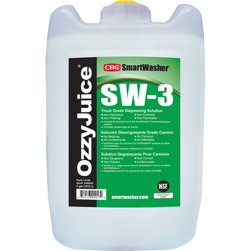 Solution d&eacute;graissante pour camion SmartWasher OzzyJuice, Cruche Helyx Safety & Industrial Supplies