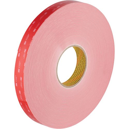 Ruban VHB, 32,9 m (108') lo x 1117,6 mm (44") la, 0,028 mm, Acrylique Helyx Safety & Industrial Supplies