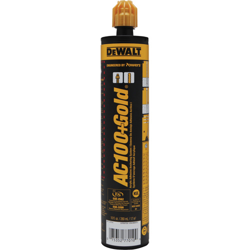 Syst&egrave;me d'ancrage adh&eacute;sif AC100+ Gold Helyx Safety & Industrial Supplies