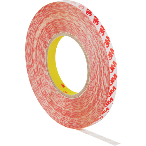 Ruban adh&eacute;sif double face, Polyester, 12 mm (0,47") la x 50 m (164') lo, 8 mils &eacute;pais Helyx Safety & Industrial Supplies