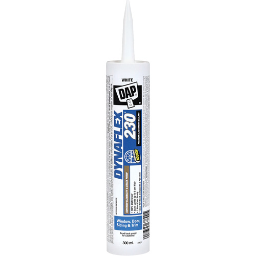 Dynaflex 230&reg; Premium Elastomeric Sealant, 300 ml, Cartridge, White Helyx Safety & Industrial Supplies