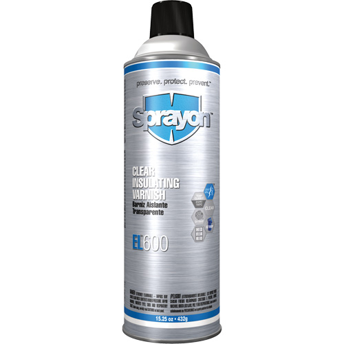 Vernis isolant transparent EL600 Helyx Safety & Industrial Supplies