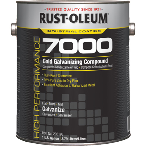 Compos&eacute; de galvanisation &agrave; froid performant du syst&egrave;me 7200, Gallon Helyx Safety & Industrial Supplies