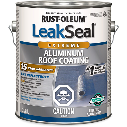 Rev&ecirc;tement de toit en aluminium 15 ans LeakSeal Helyx Safety & Industrial Supplies