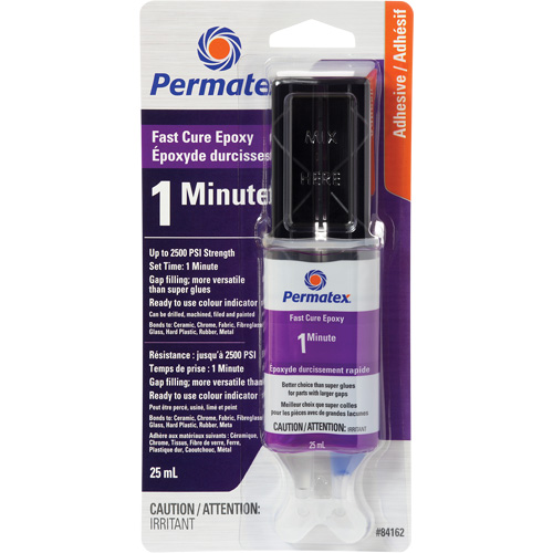 Gel Epoxy, 25 ml, Syringe, Two-Part, Clear Helyx Safety & Industrial Supplies