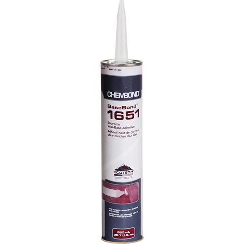 Adh&eacute;sif acrylique pour soubassement Chembond Basebond Supreme Helyx Safety & Industrial Supplies