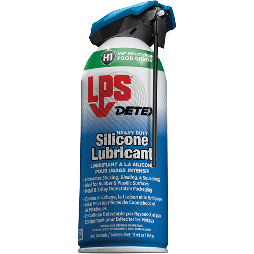 Lubrifiant au silicone pour usage intensif Detex, Canette a&eacute;rosol Helyx Safety & Industrial Supplies